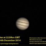 Jupiter on 2014 December 24 by Ian Sibley